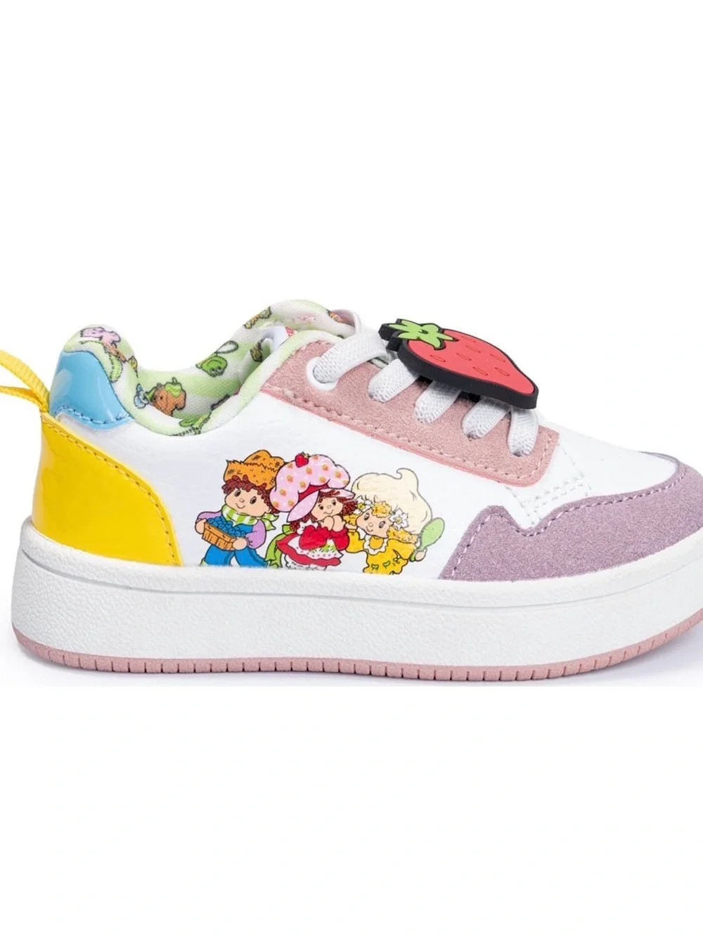Strawberry Shortcake Girl Low Top Court Sneakers